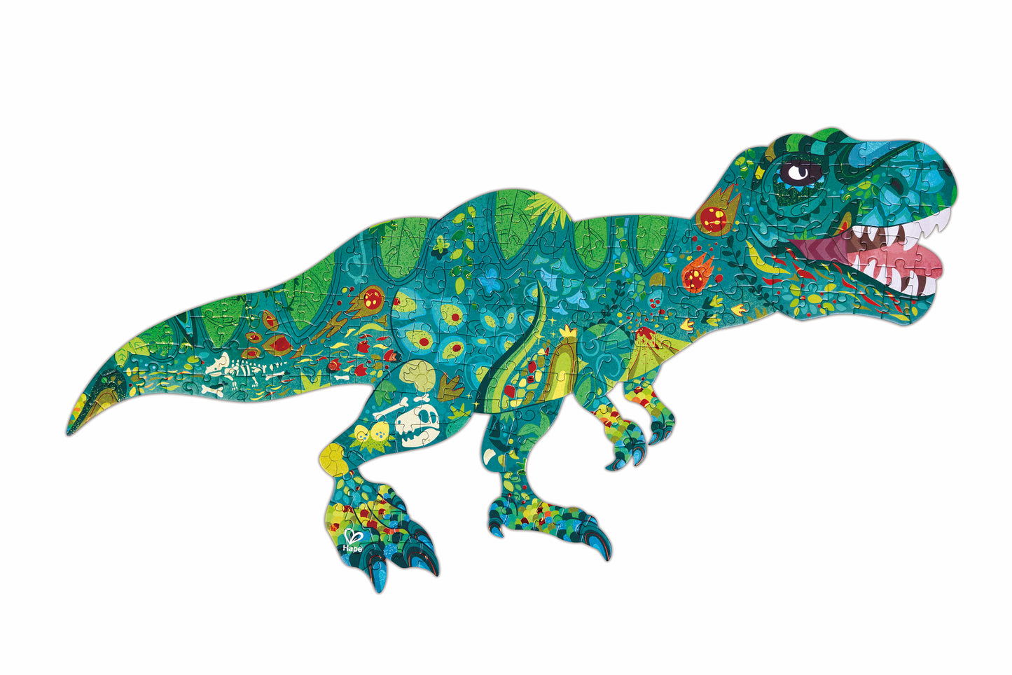 Dinosaur Shimmer 202 Piece Floor Puzzle