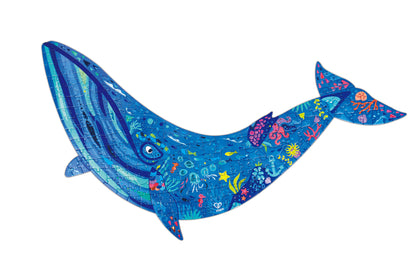 Humpback Whale Shimmer 202 Piece Floor Puzzle
