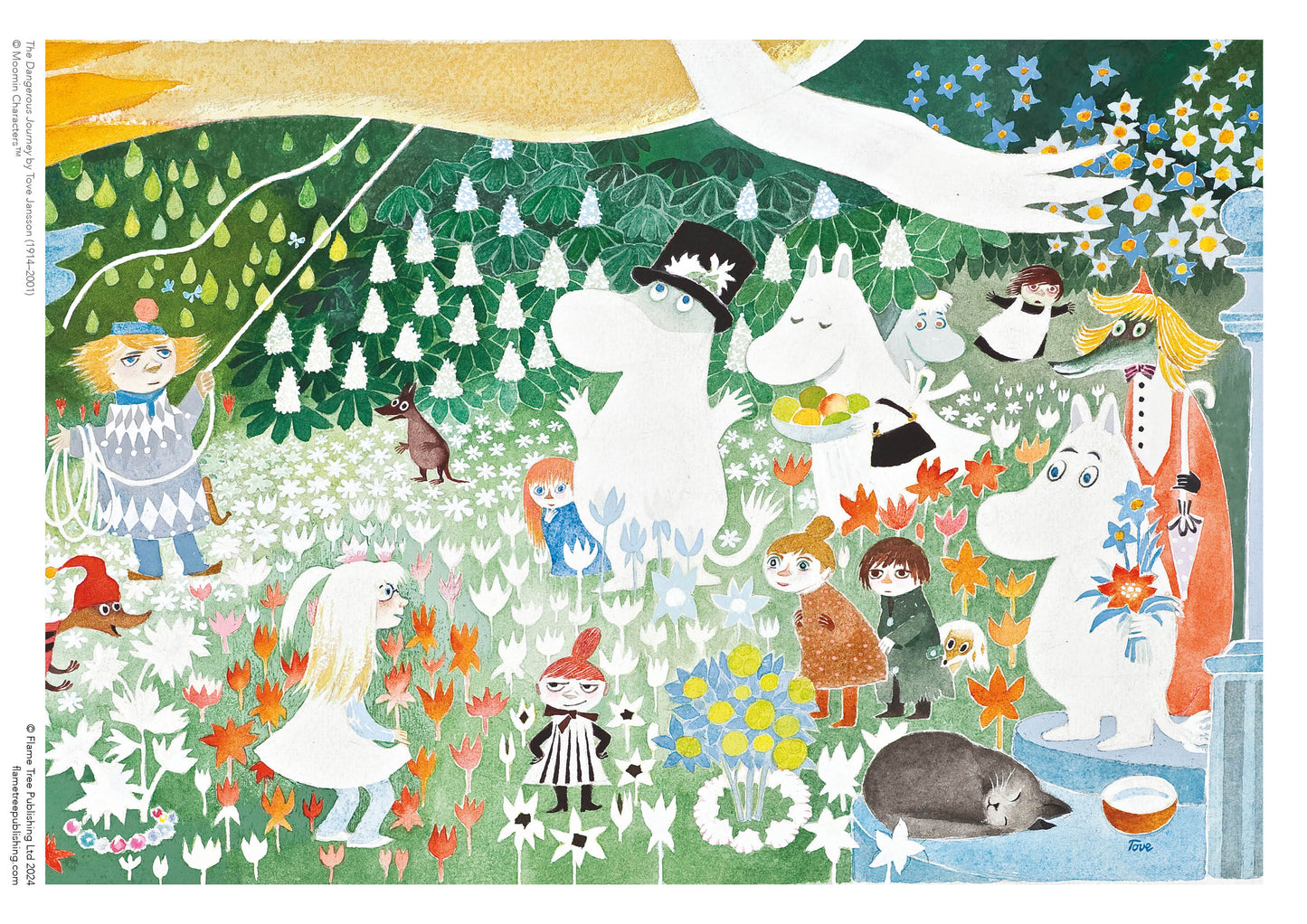 Moomin: A Dangerous Journey 1000 Piece Jigsaw Puzzle