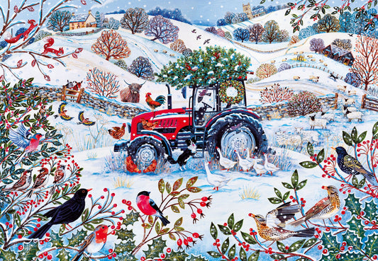 Festive Farm 1000 Piece Jigsaw Puzzle
