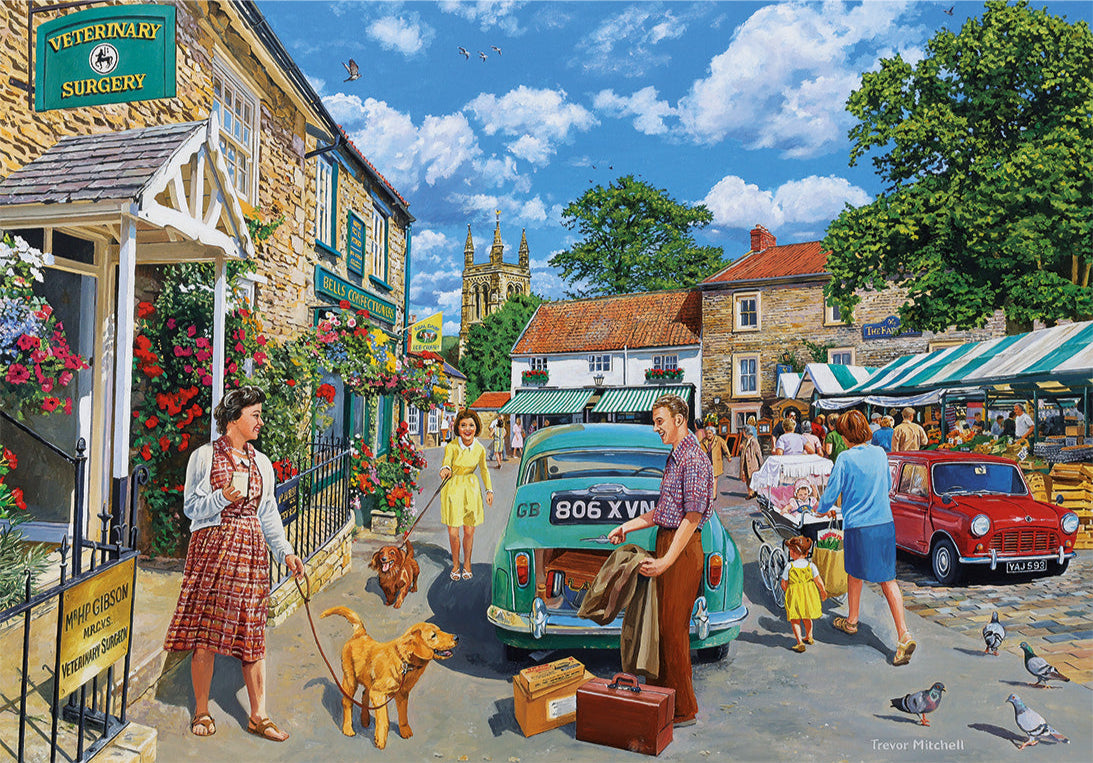 Call the Vet 4 x 500 Piece Jigsaw Puzzle