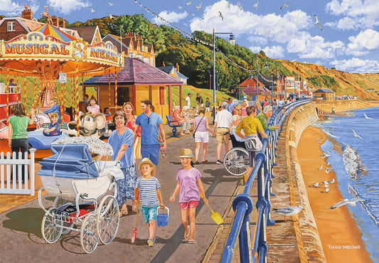 Beside the Seaside 4x500 Piece Jigsaw Puzzle