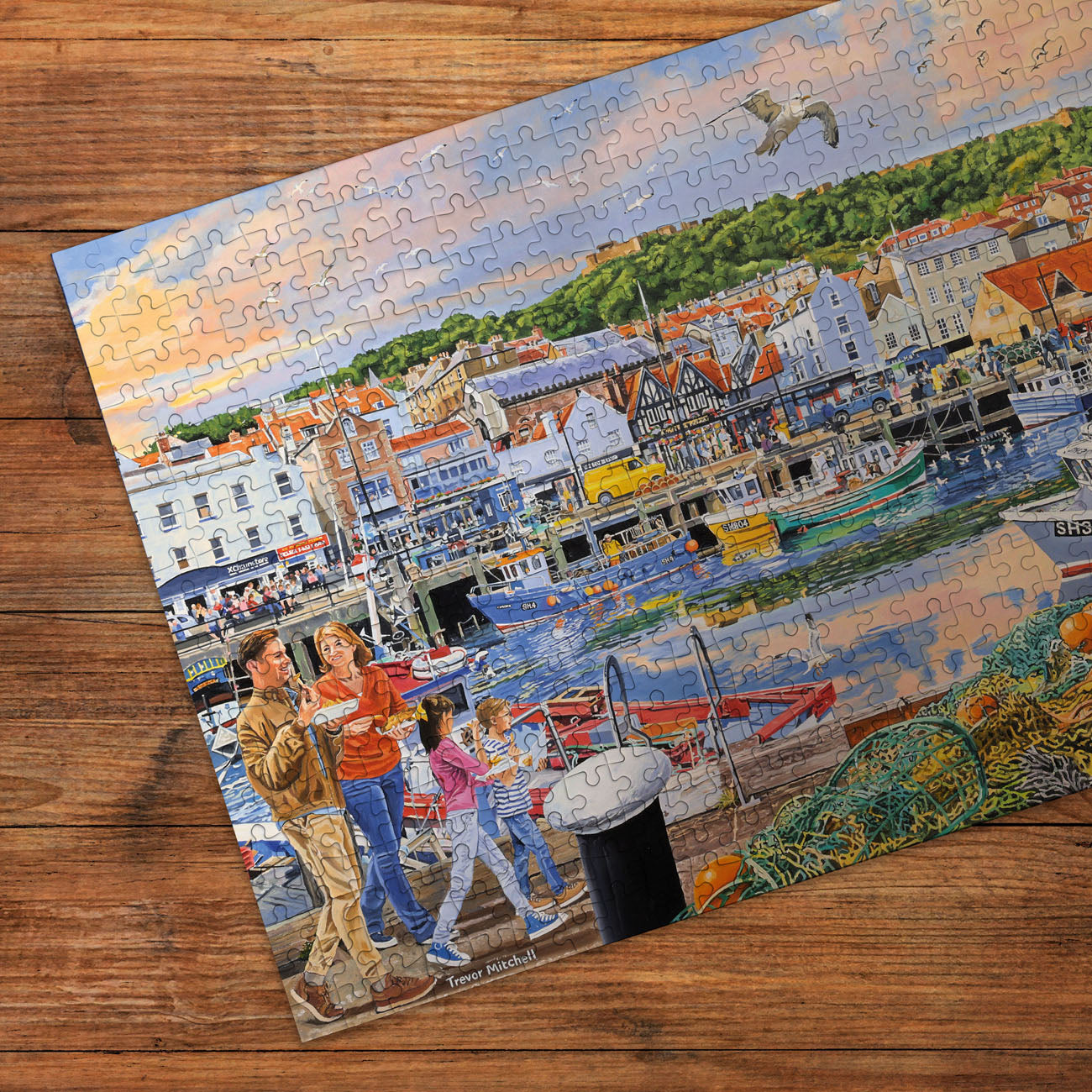 Beside the Seaside 4x500 Piece Jigsaw Puzzle