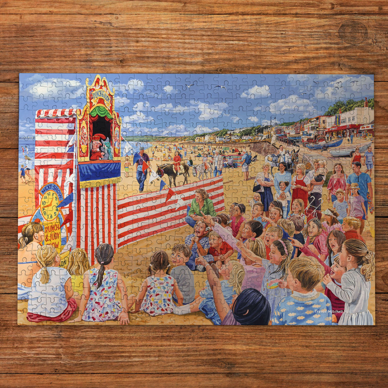 Beside the Seaside 4x500 Piece Jigsaw Puzzle