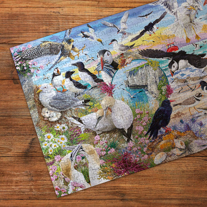 RSPB Wings in the Wild 4x500 Piece Jigsaw Puzzle