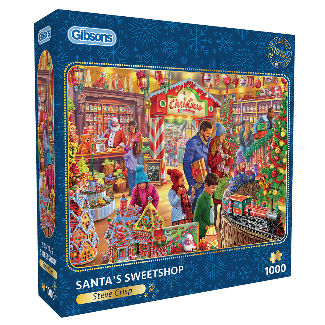Santa's Sweetshop 1000 Piece Jigsaw Puzzle