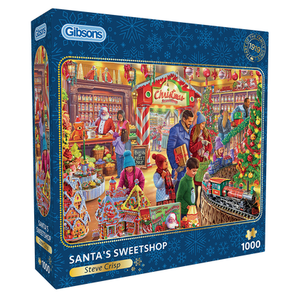 Santa's Sweetshop 1000 Piece Jigsaw Puzzle