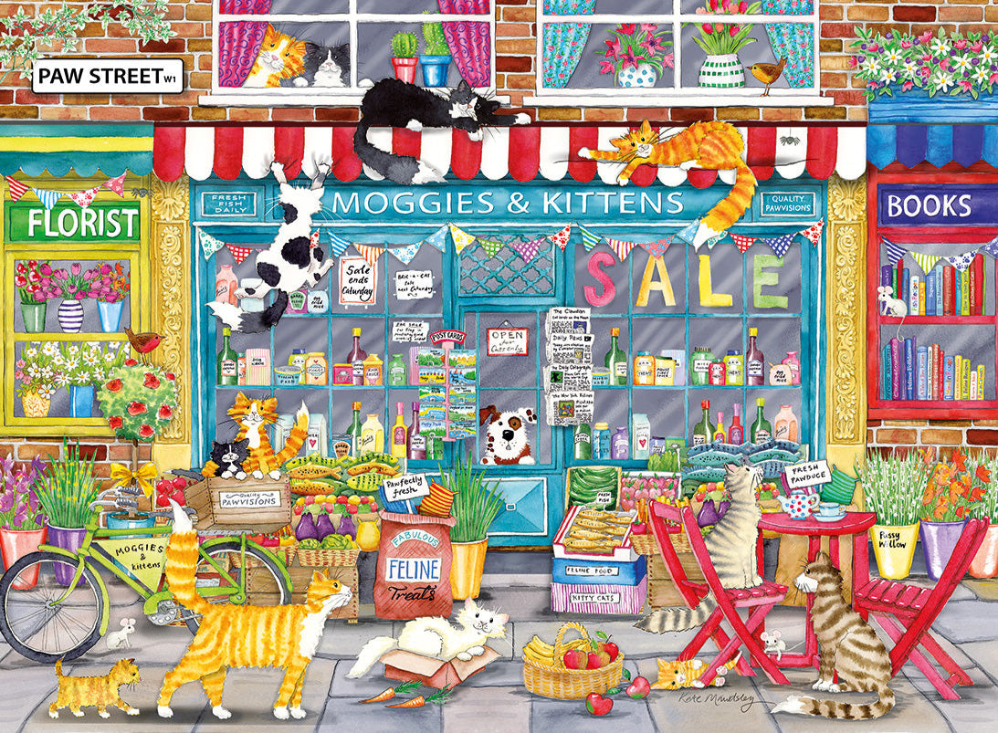 Moggies & Kittens 1000 Piece Jigsaw Puzzle