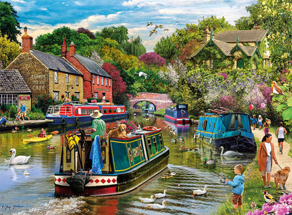 River Retreat 1000 Piece Jigsaw Puzzle