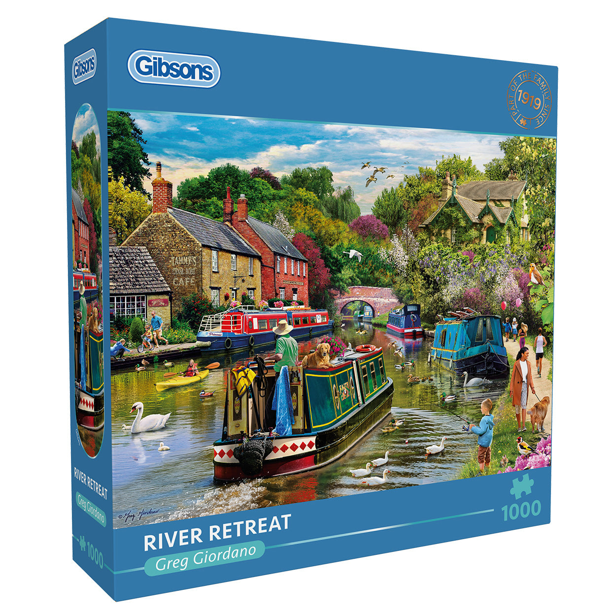 River Retreat 1000 Piece Jigsaw Puzzle