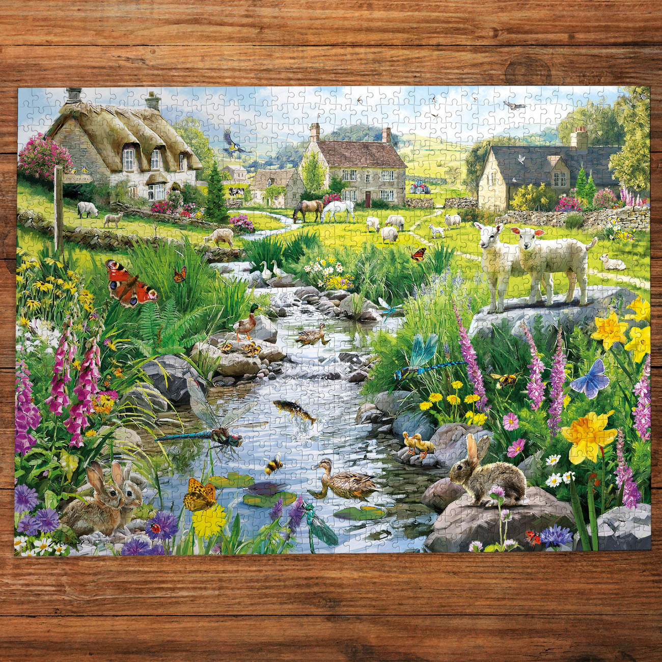 Babbling Brook 1000 Piece Jigsaw Puzzle