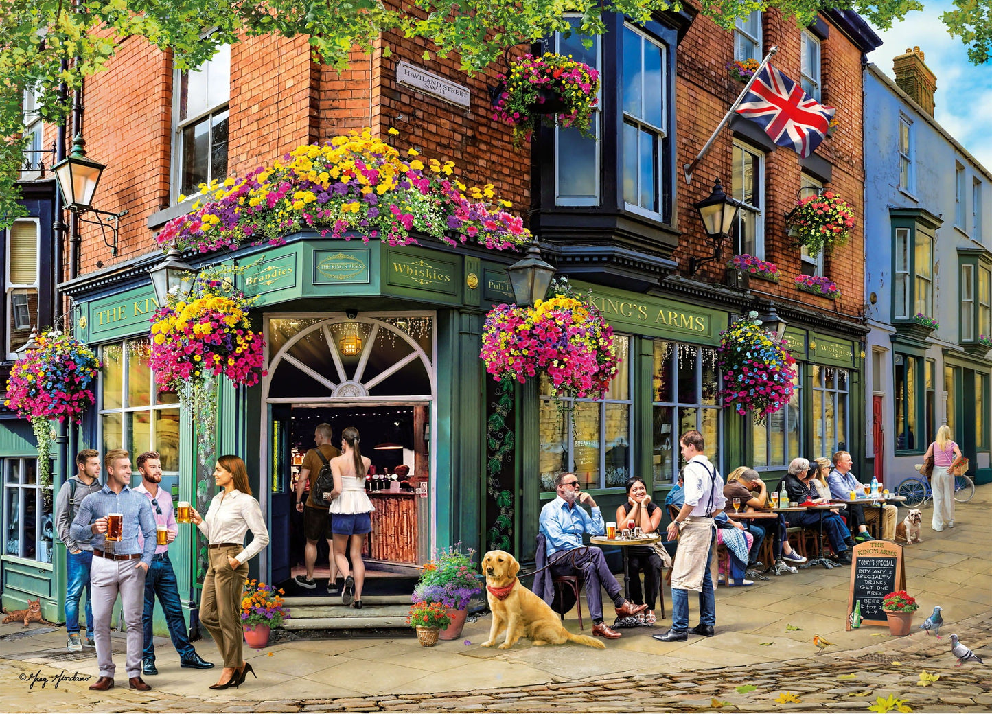 The King's Arms 1000 Piece Jigsaw Puzzle