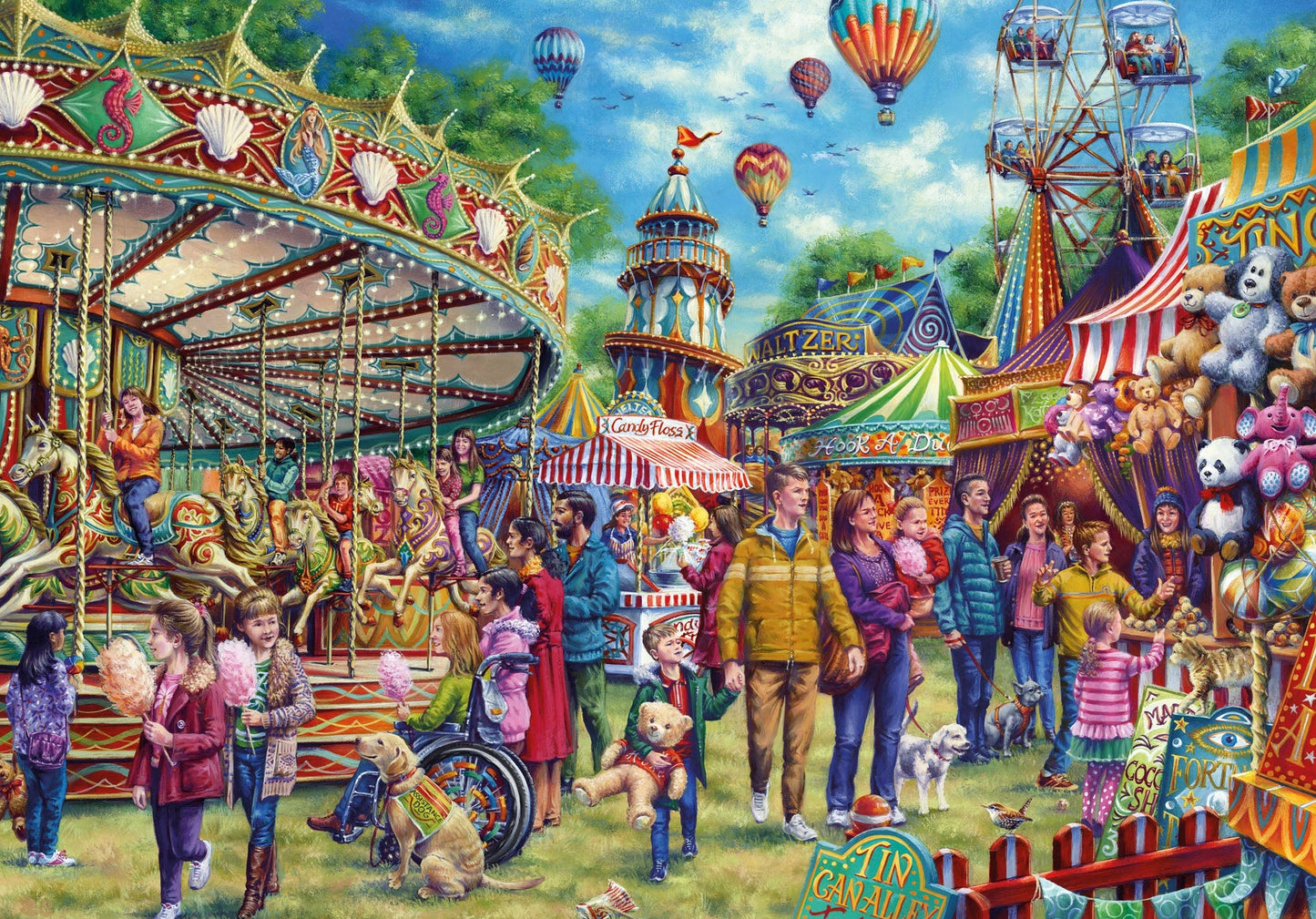 Fun at the Fair 1000 Piece Jigsaw Puzzle