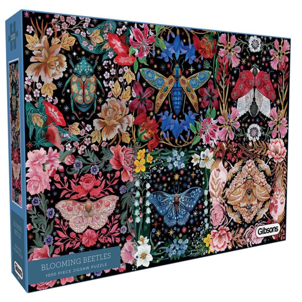 Blooming Beetles 1000 Piece Jigsaw Puzzle