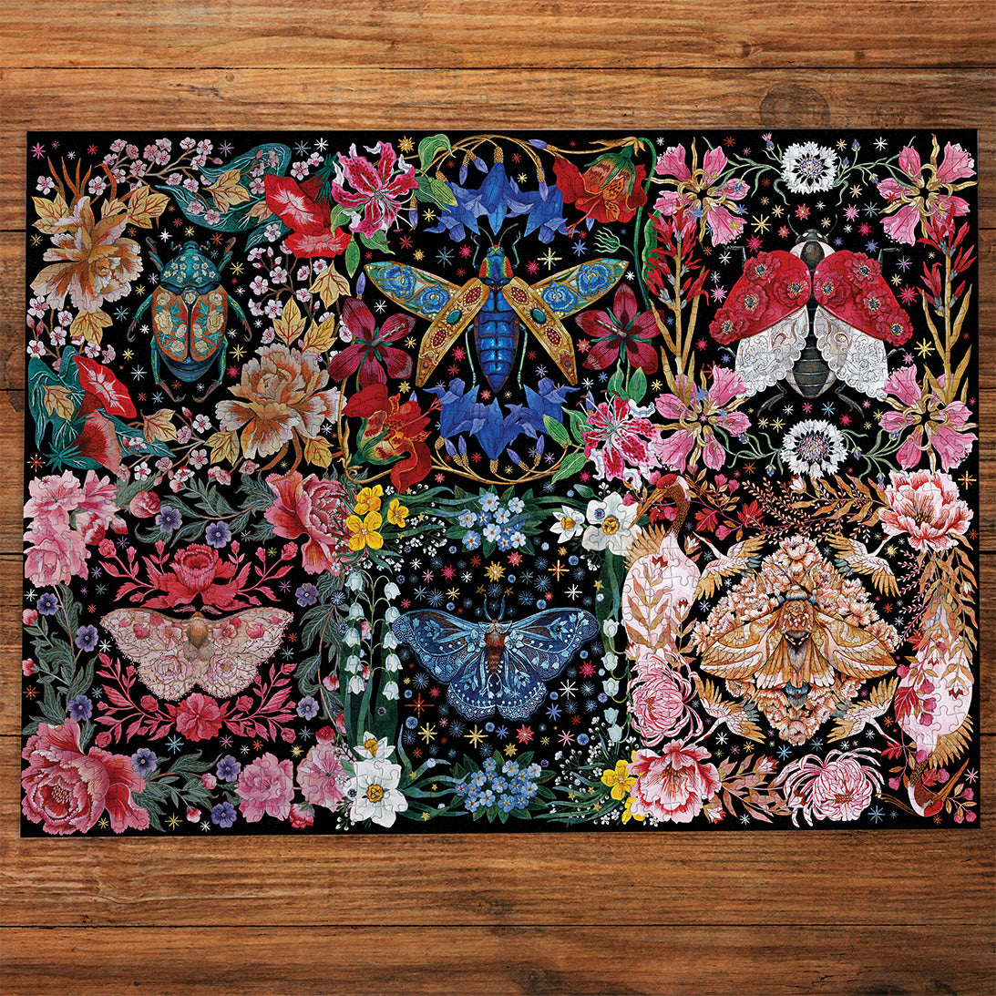 Blooming Beetles 1000 Piece Jigsaw Puzzle