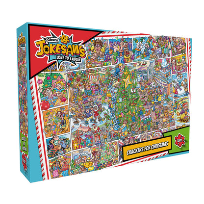 Crackers for Christmas 1000 Piece Jigsaw Puzzle