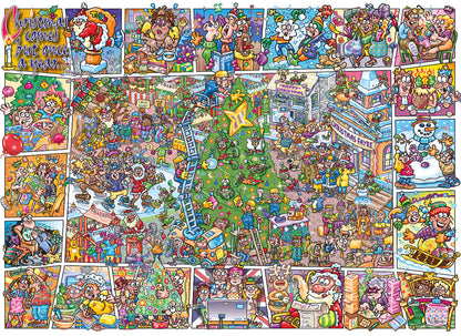 Crackers for Christmas 1000 Piece Jigsaw Puzzle