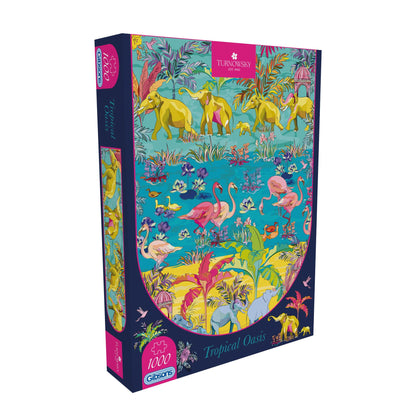 House of Turnowsky: Tropical Oasis 1000 Piece Jigsaw Puzzle