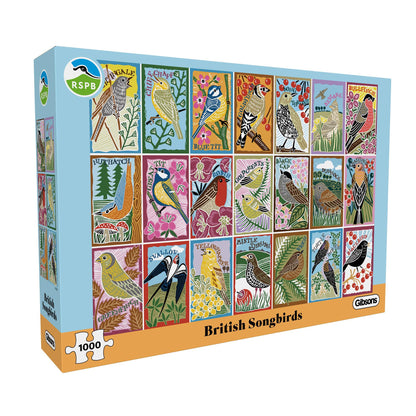 RSPB British Songbirds 1000 Piece Jigsaw Puzzle