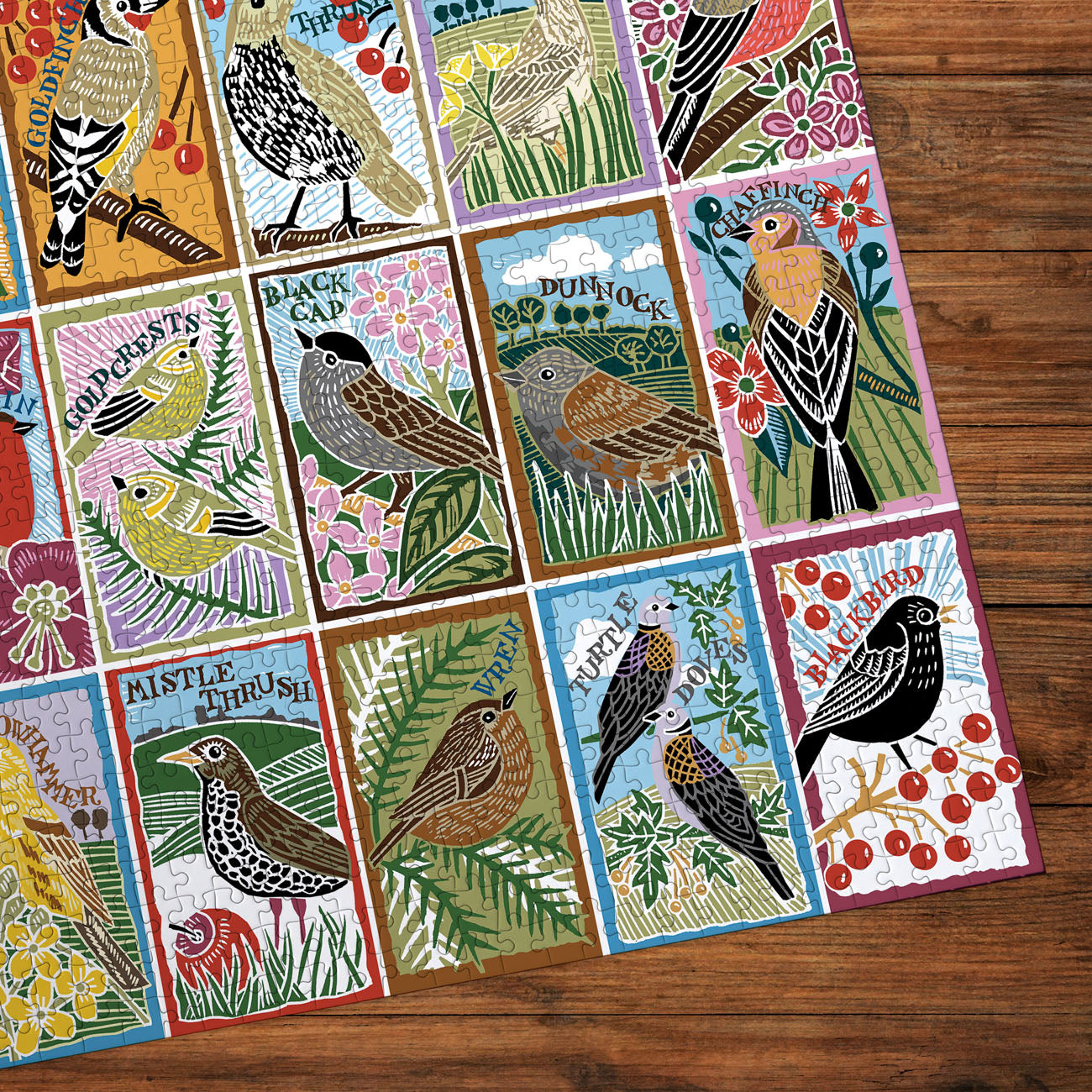 RSPB British Songbirds 1000 Piece Jigsaw Puzzle