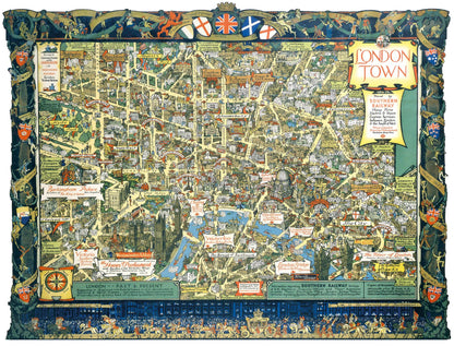 London Town by Southern Railway 1000 Piece Jigsaw Puzzle