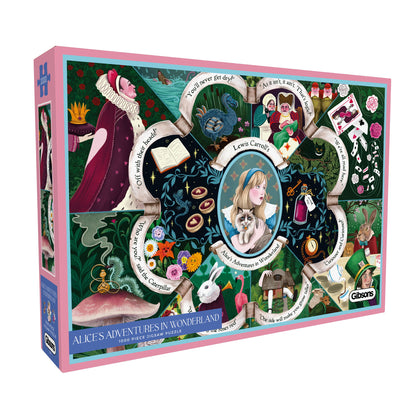 Alice's Adventures in Wonderland 1000 Piece Jigsaw Puzzle