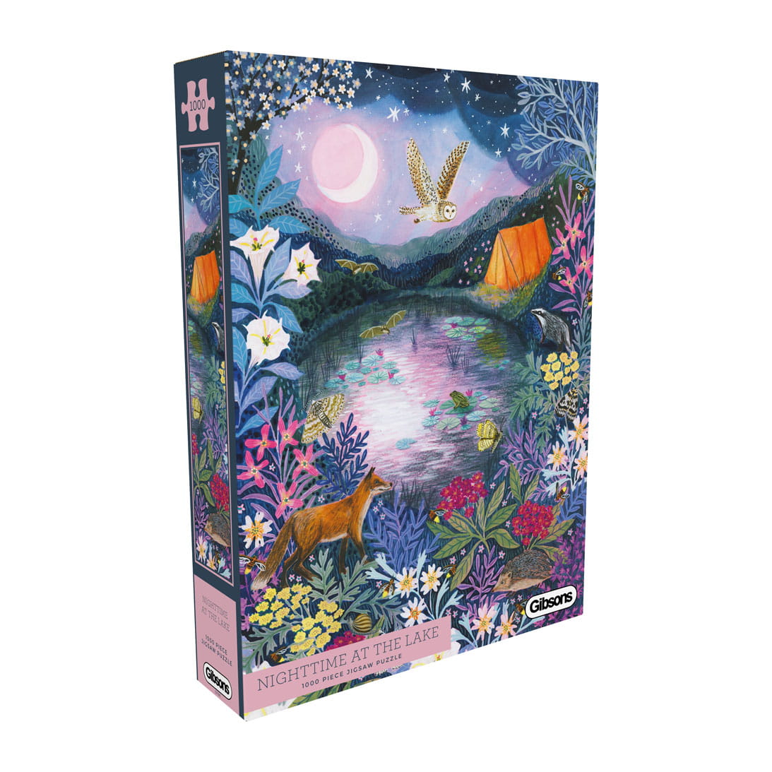 PRE-ORDER Nighttime At The Lake 1000 Piece Jigsaw Puzzle