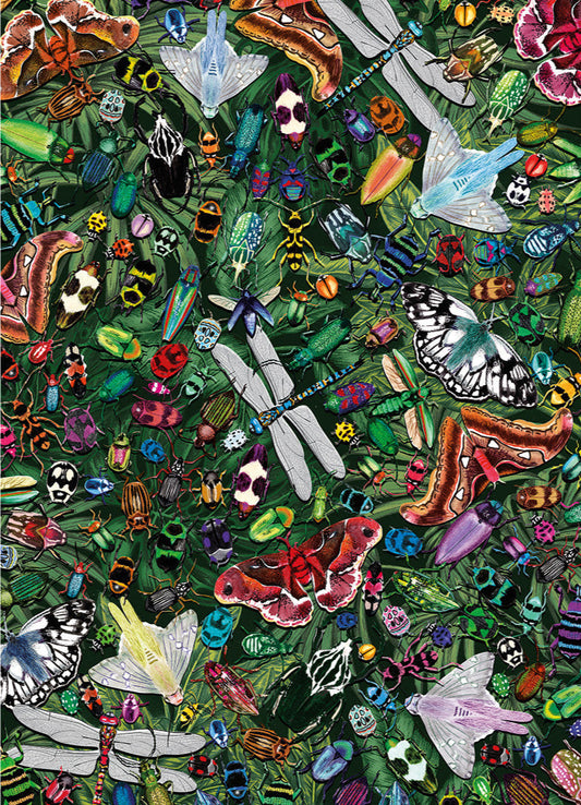 The Art File: Winged Wonders 1000 Piece Jigsaw Puzzle