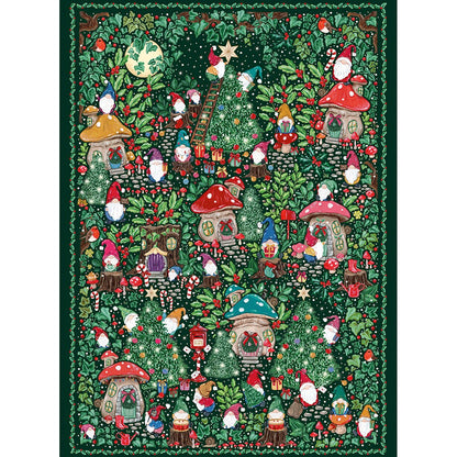 The Art File: Christmas Village 1000 Piece Jigsaw Puzzle