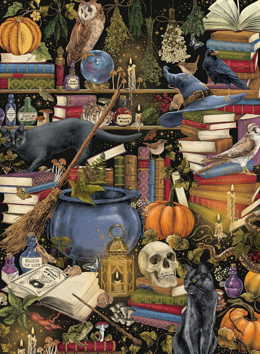The Art File: Witchcraft 1000 Piece Jigsaw Puzzle