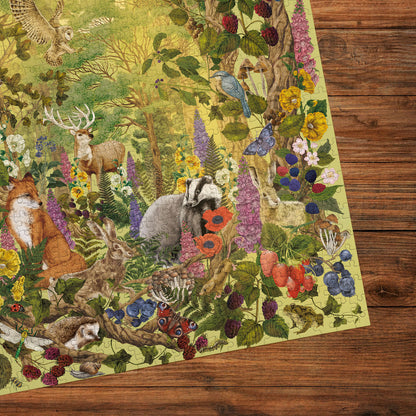 The Art File: Sunlight Glade 1000 Piece Jigsaw Puzzle