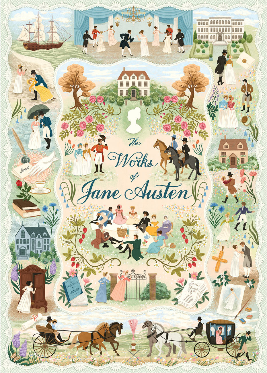 PRE-ORDER Stories Unbound: Jane Austen 1000 Piece Jigsaw Puzzle