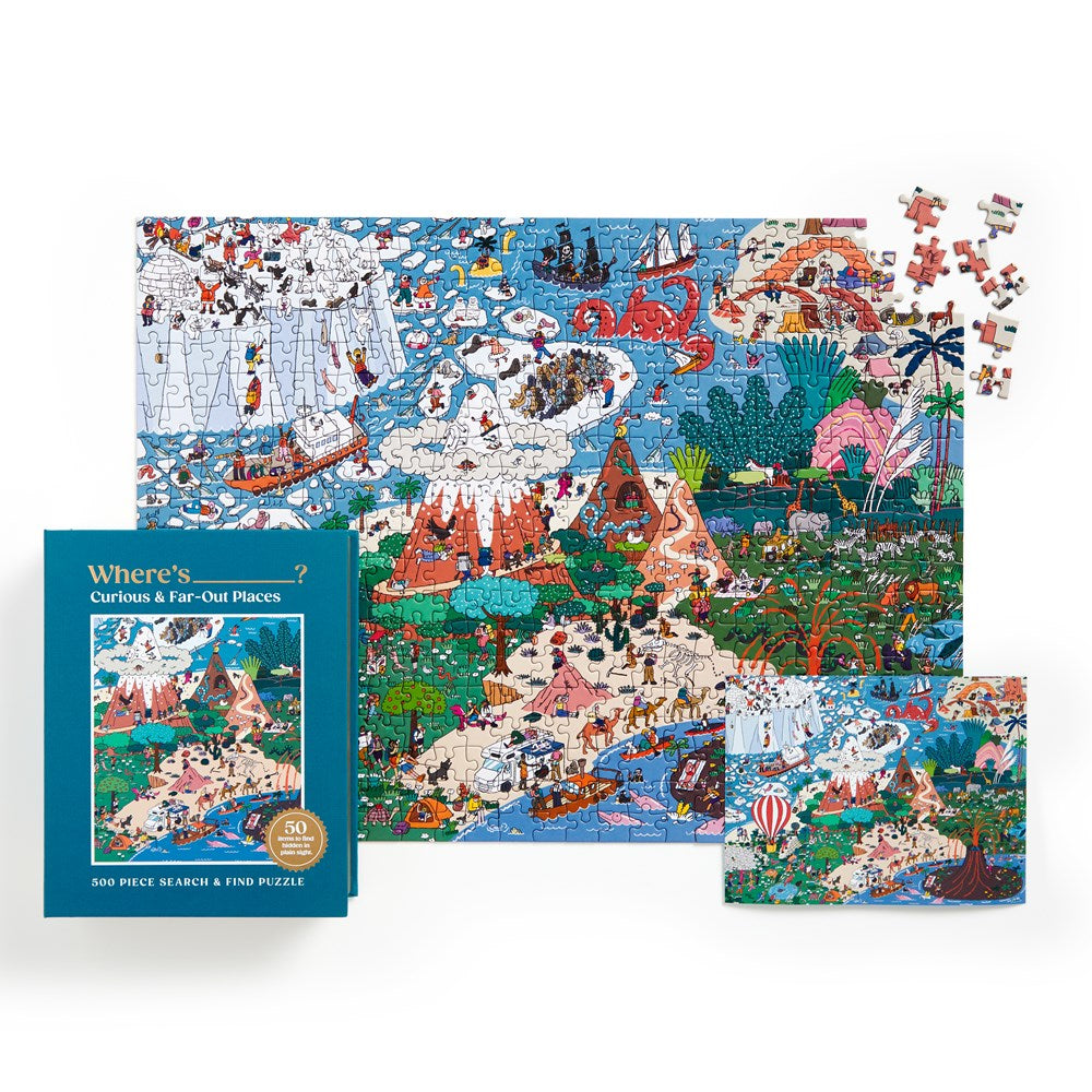 Where's_? Curious and Far Out Places 500 Piece