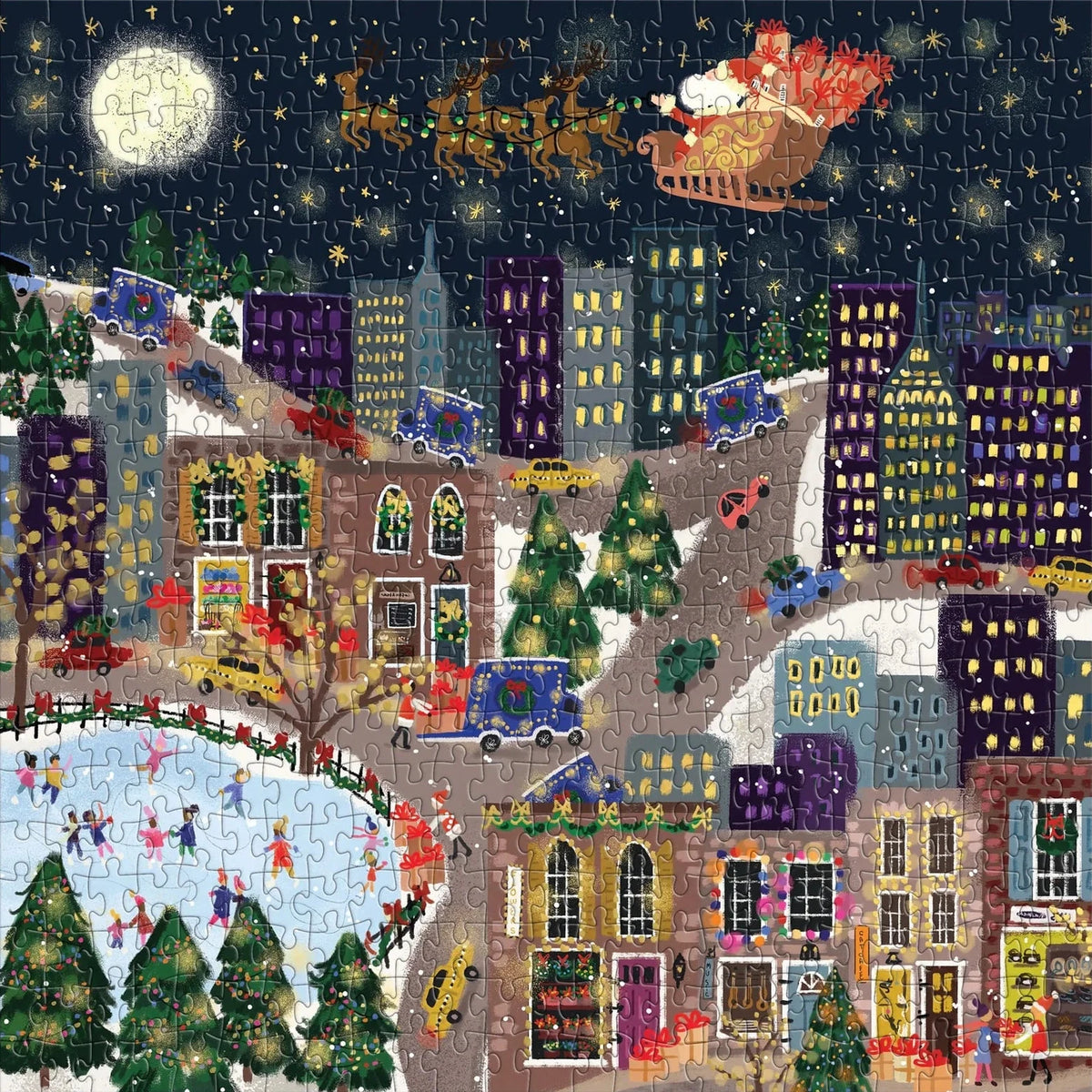 Joy Laforme Presentville 500 Piece Foil Jigsaw Puzzle