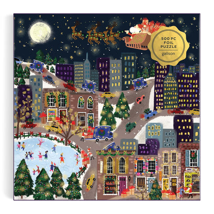 Joy Laforme Presentville 500 Piece Foil Jigsaw Puzzle