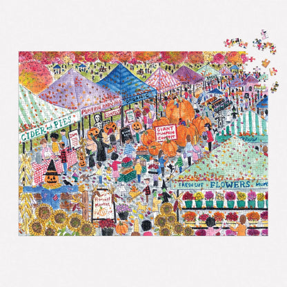 Michael Storrings Harvest Market 1000 Piece Jigsaw Puzzle