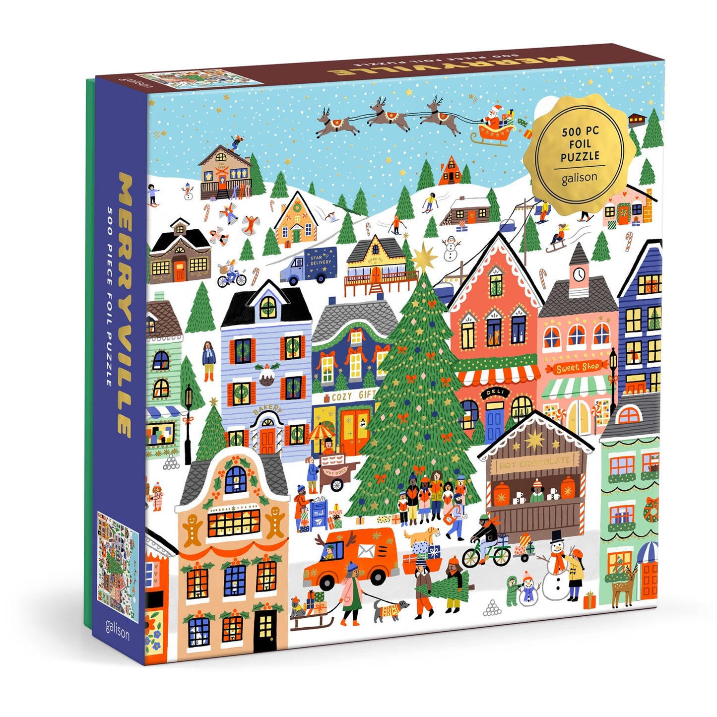 Merryville 500 Piece Foil Jigsaw Puzzle