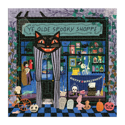 Ye Olde Spooky Shoppe 500 Piece Jigsaw Puzzle