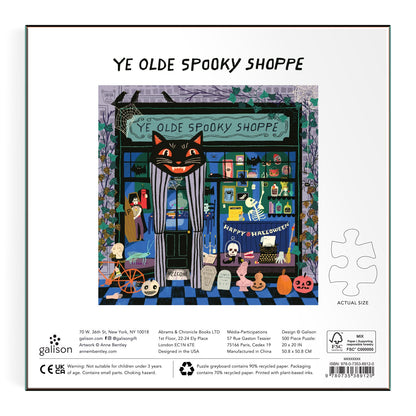 Ye Olde Spooky Shoppe 500 Piece Jigsaw Puzzle