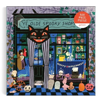 Ye Olde Spooky Shoppe 500 Piece Jigsaw Puzzle