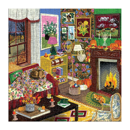 Fall is in the Air 500 Piece Jigsaw Puzzle