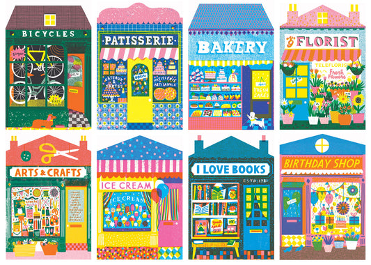 Shops 1000 Piece Jigsaw Puzzle