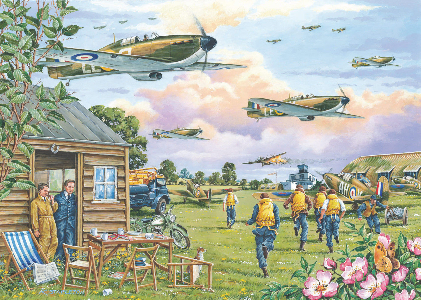 Sky Patrol 2 x 500XL Piece Jigsaw Puzzle