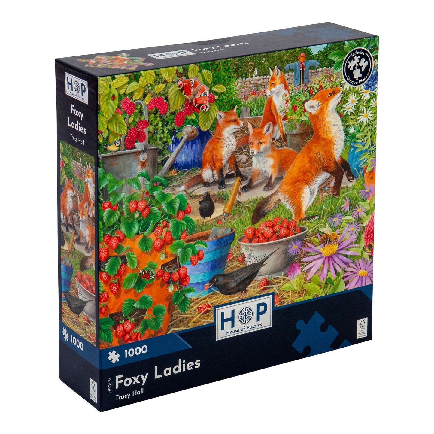 Foxy Ladies 1000 Piece Jigsaw Puzzle