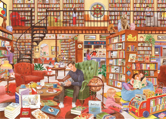 Tea and Tales 500 Piece Jigsaw Puzzle