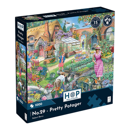 No.29 Pretty Potager 1000 Piece Jigsaw Puzzle