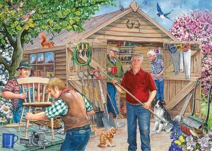 Our Man Shed 500 Big Piece Jigsaw Puzzle