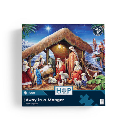Away in a Manger 1000 Piece Jigsaw Puzzle