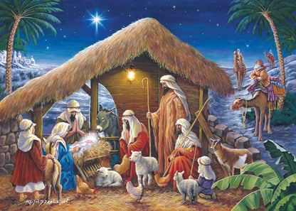 Away in a Manger 1000 Piece Jigsaw Puzzle