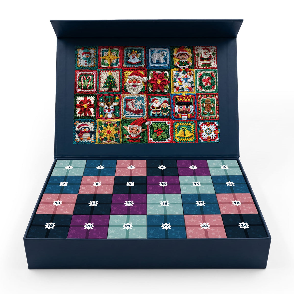 PRE-ORDER Christmas Crochet Advent Calendar 1000 Piece Jigsaw Puzzle